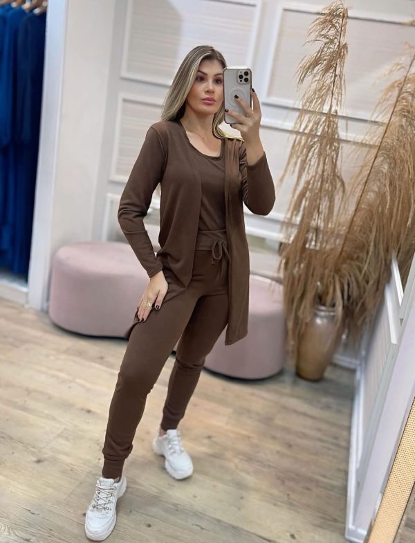 conjunto lívia marrom
