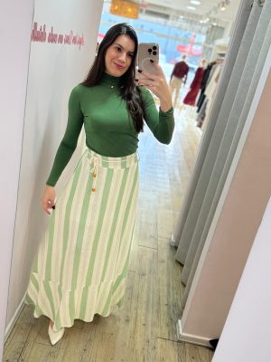 conjunto merli colete/calça marsala