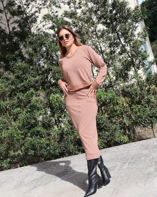 conjunto merli colete/calça marsala conjunto merli colete/calça marsala