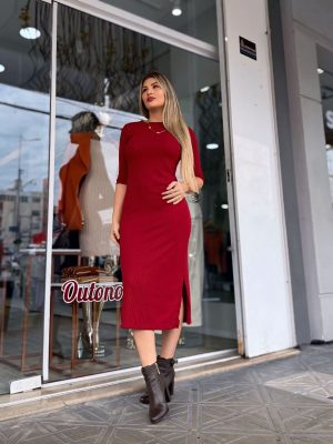 vestido canelado cleo verde (cópia)