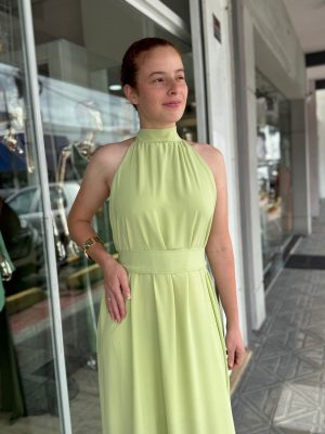 vestido/macaquinho luma verde oliva