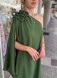 vestido/macaquinho luma verde oliva