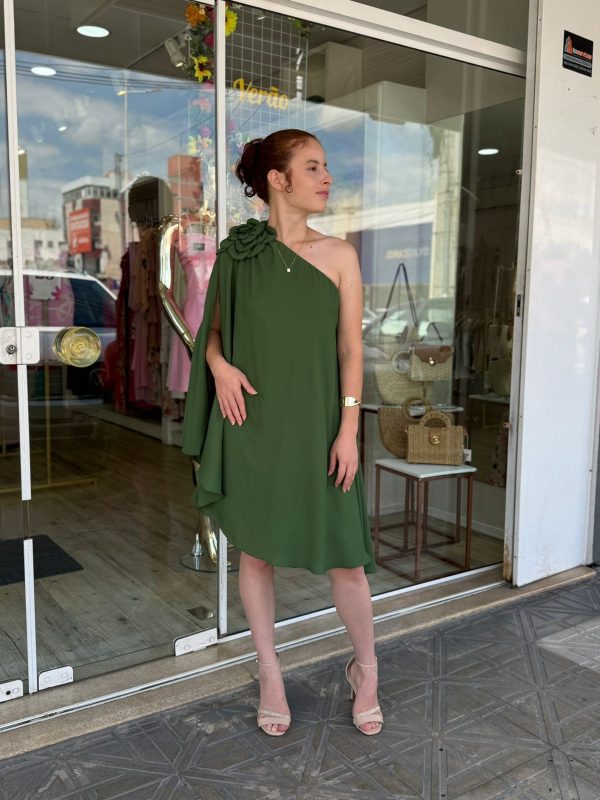 vestido/macaquinho luma verde oliva vestido/macaquinho luma verde oliva